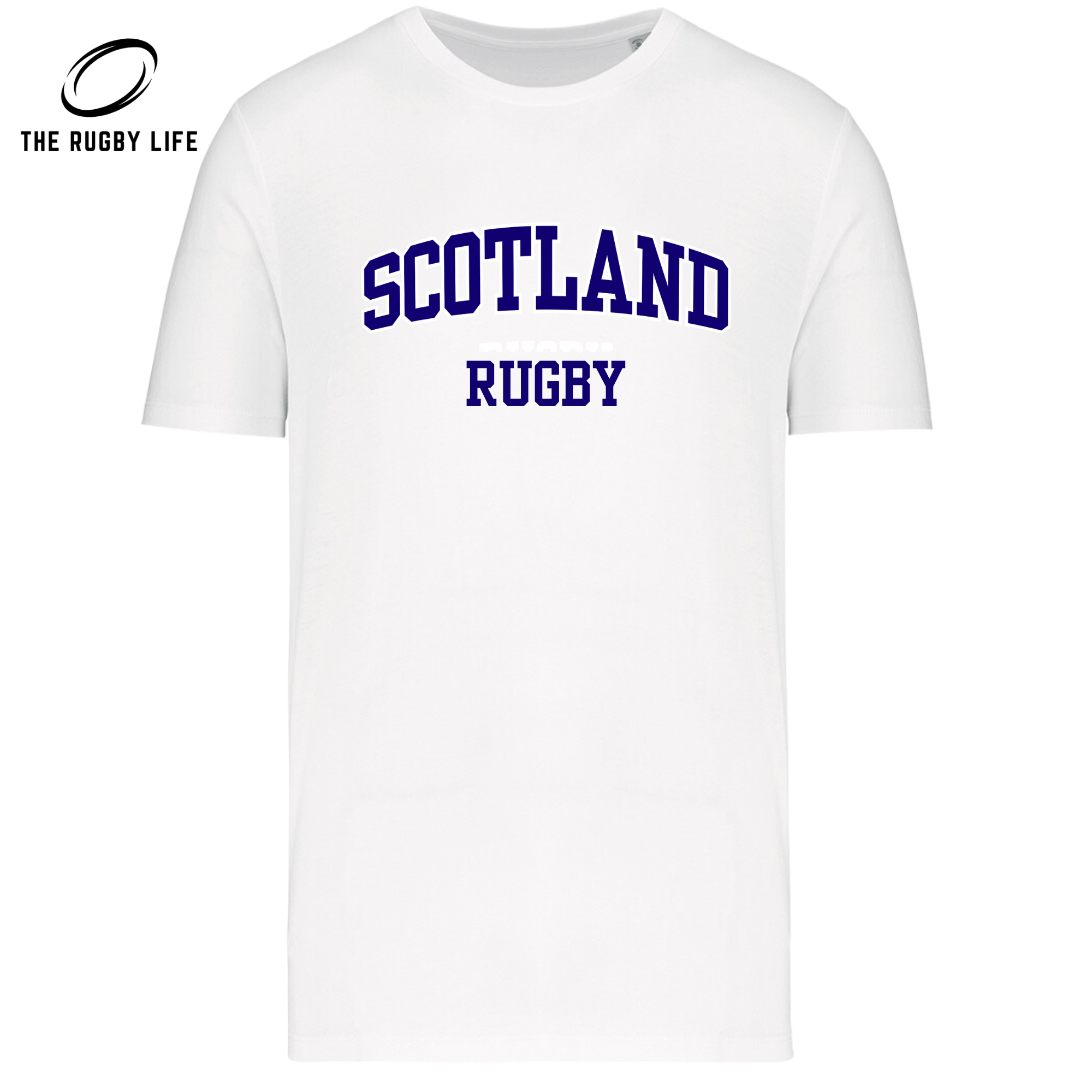 Premium Scotland Rugby t-shirt | White | The Rugby Life | Warped