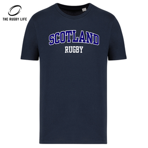 Premium Scotland Rugby t-shirt | Navy | The Rugby Life | Warped