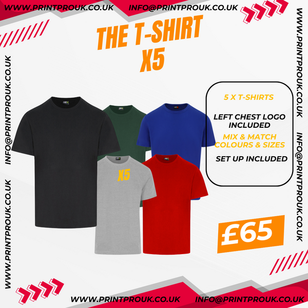 Bundles | The T-shirt x5