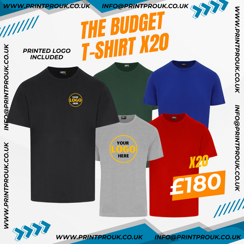 Bundles | The Budget T-shirt x20