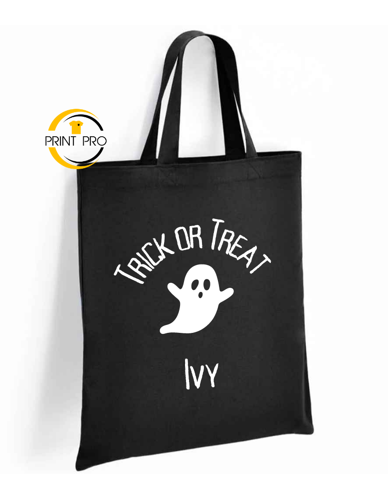 Personalised Halloween Tote Bag