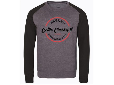 Celtic CrossFit | Unisex Sweatshirt | Black/Charcoal