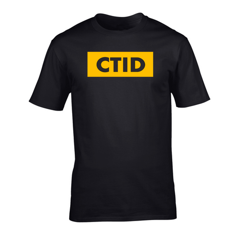 CTID Dad T-shirt | Father's Day T-shirt | Black