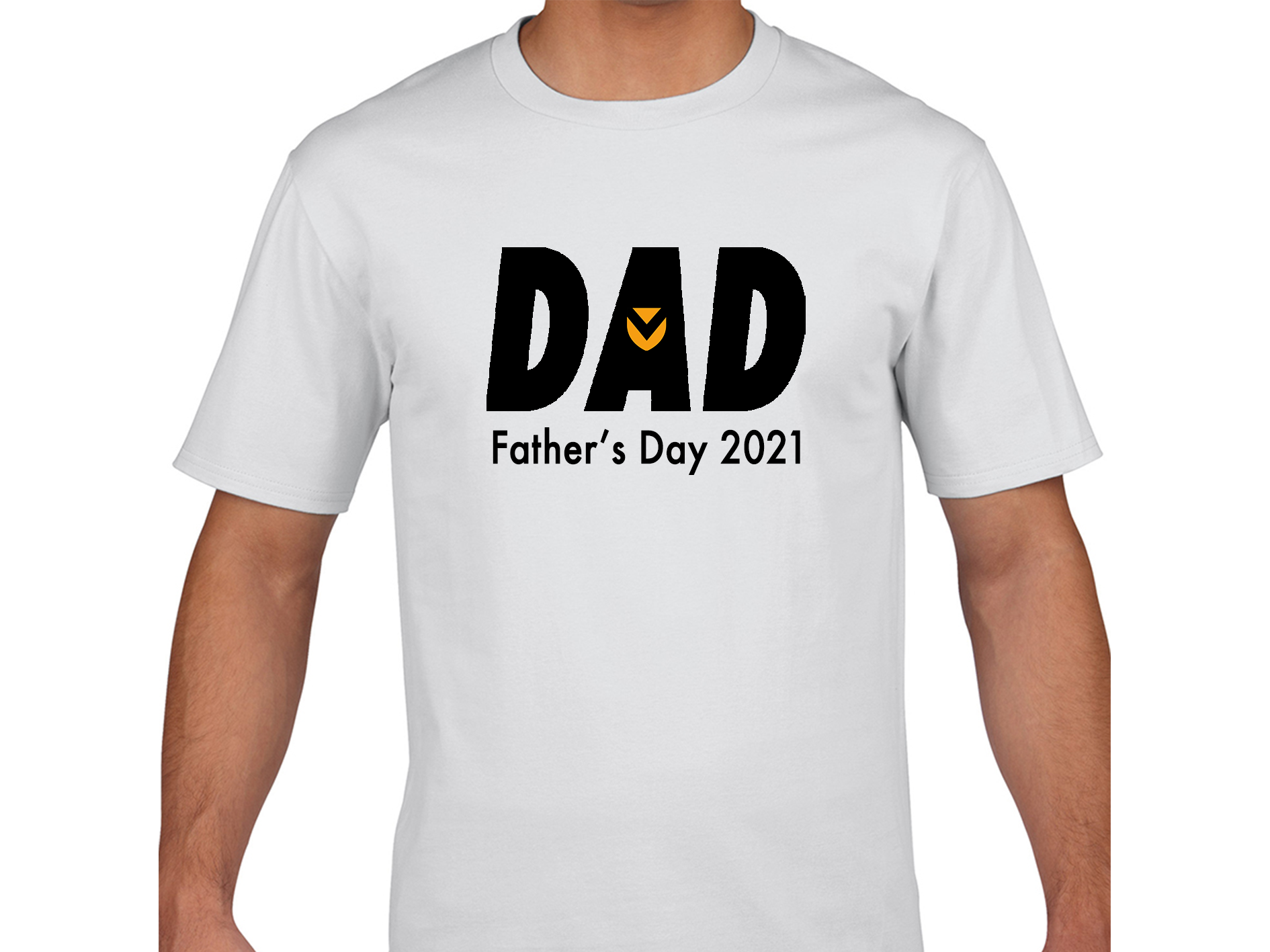 Newport County Dad T-shirt | Father's Day T-shirt | White