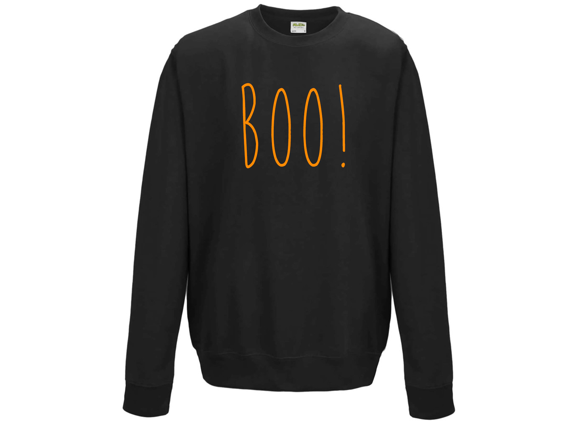 Halloween | Adult BOO! Sweatshirt | Black