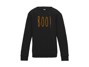 Halloween | Kids BOO! Sweatshirt | Black