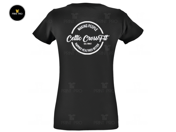 WOMEN'S Black T-shirt