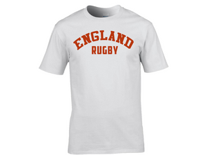 England Rugby T-shirt | Father's Day T-shirt | White