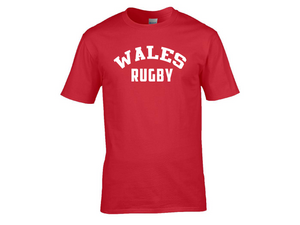 Wales Rugby T-shirt | Father's Day T-shirt | Red