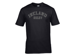 Ireland Rugby T-shirt | Father's Day T-shirt | Black