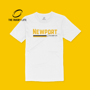 Newport t-shirt | Black | The Rugby Life