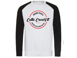Celtic CrossFit | Unisex Sweatshirt | Black/ White